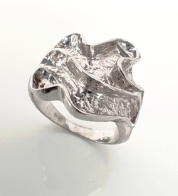 Кольцо Эстерелла, серебро 925*, родированное/Ф