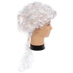 Парик карнавальный «Империя», Белый