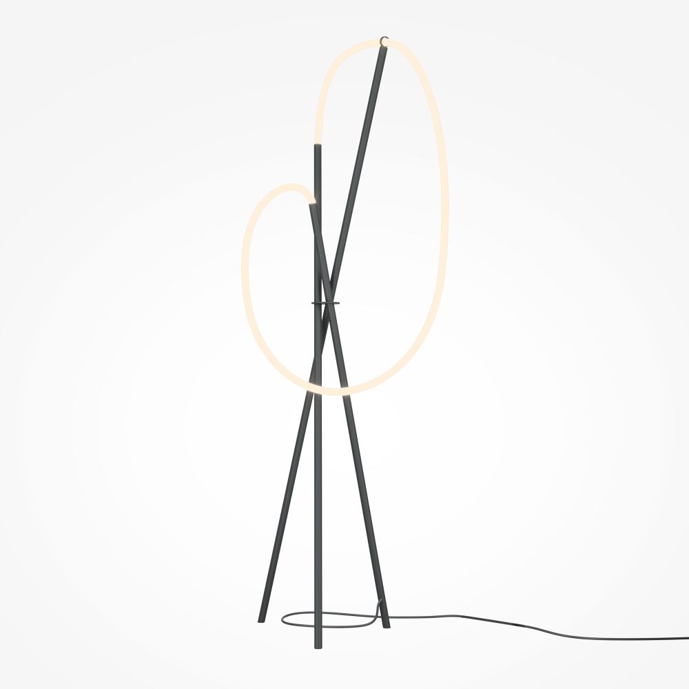 Торшер светодиодный Maytoni Crochet MOD369FL-L36B3K