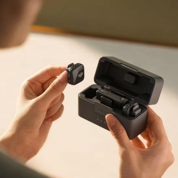 DJI Mic Mini — беспроводной микрофон (2 TX + 1 RX + кейс)