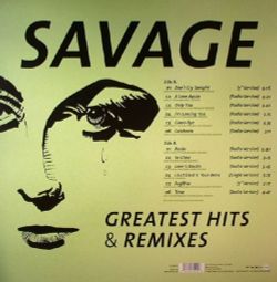 Виниловая пластинка SAVAGE - Greatest Hits & Remixes + ПОДАРОК. Новая запечатанная виниловая пластинка