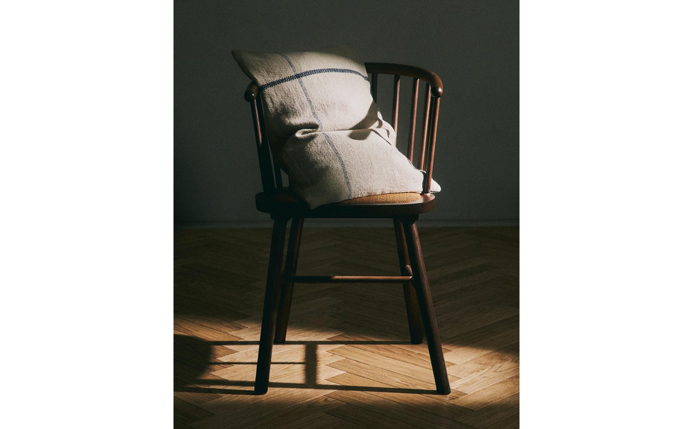 Zara Home наволочка декоративная из льна, светло-бежевый, 40x60 см · 3101/008