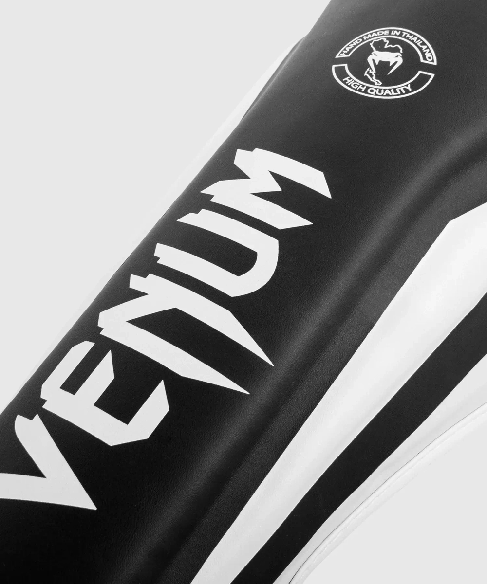Защита ног Venum Elite Standup Black/White