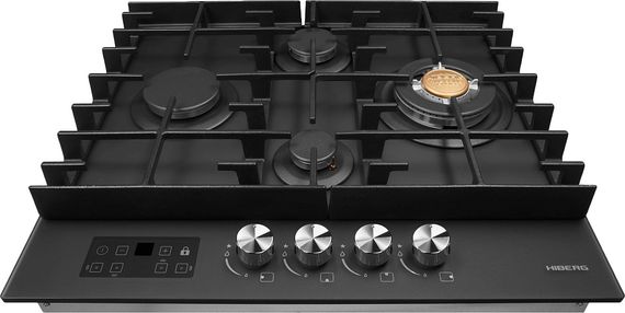 Газовая варочная панель HIBERG VM 6245 B