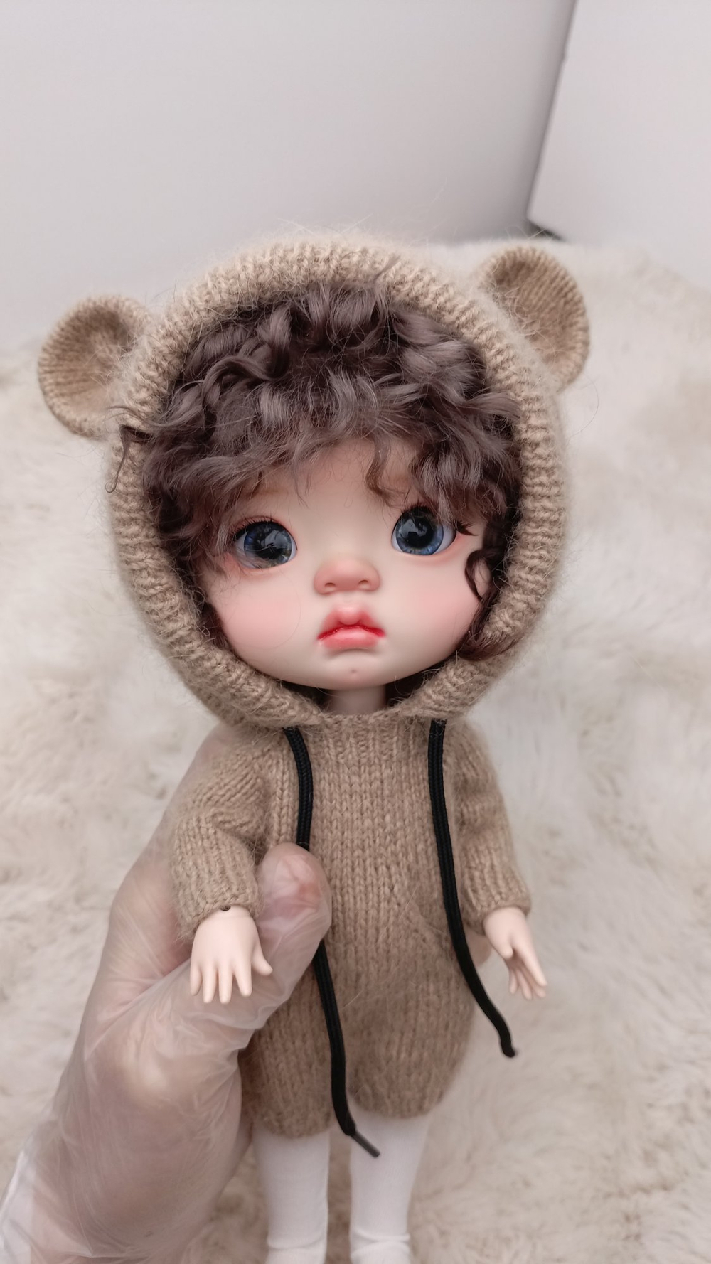 Комбинезон мишки коричневый