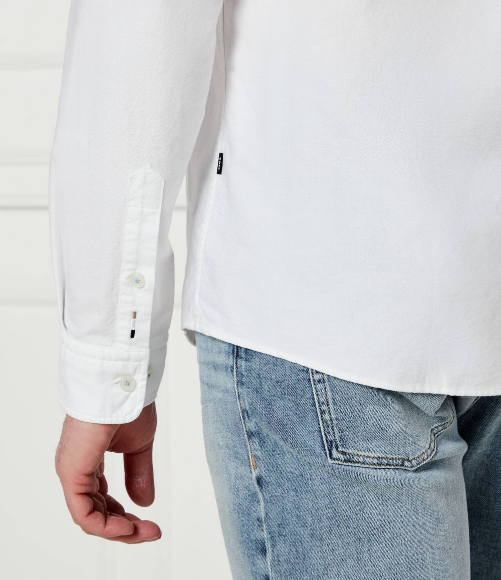 Рубашка H-ROAN-BD-E-C1-243 BOSS BLACK - белый(50521996)