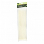 ХОМУТЫ СИБРТЕХ ПЛАСТИКОВЫЕ БЕЛЫЕ 370Х3,6ММ 100ШТ 45533