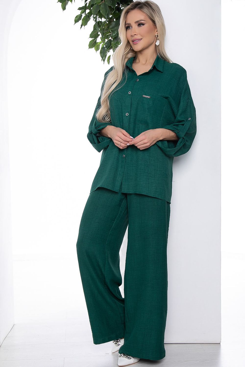 Костюм Лиссабон (зеленый) К10318 LT Collection