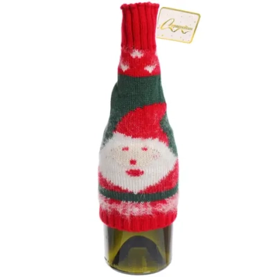 Украшение на бутылку «Теплый свитер», микс