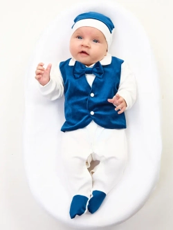 Конверт на выписку новорождённому зимний