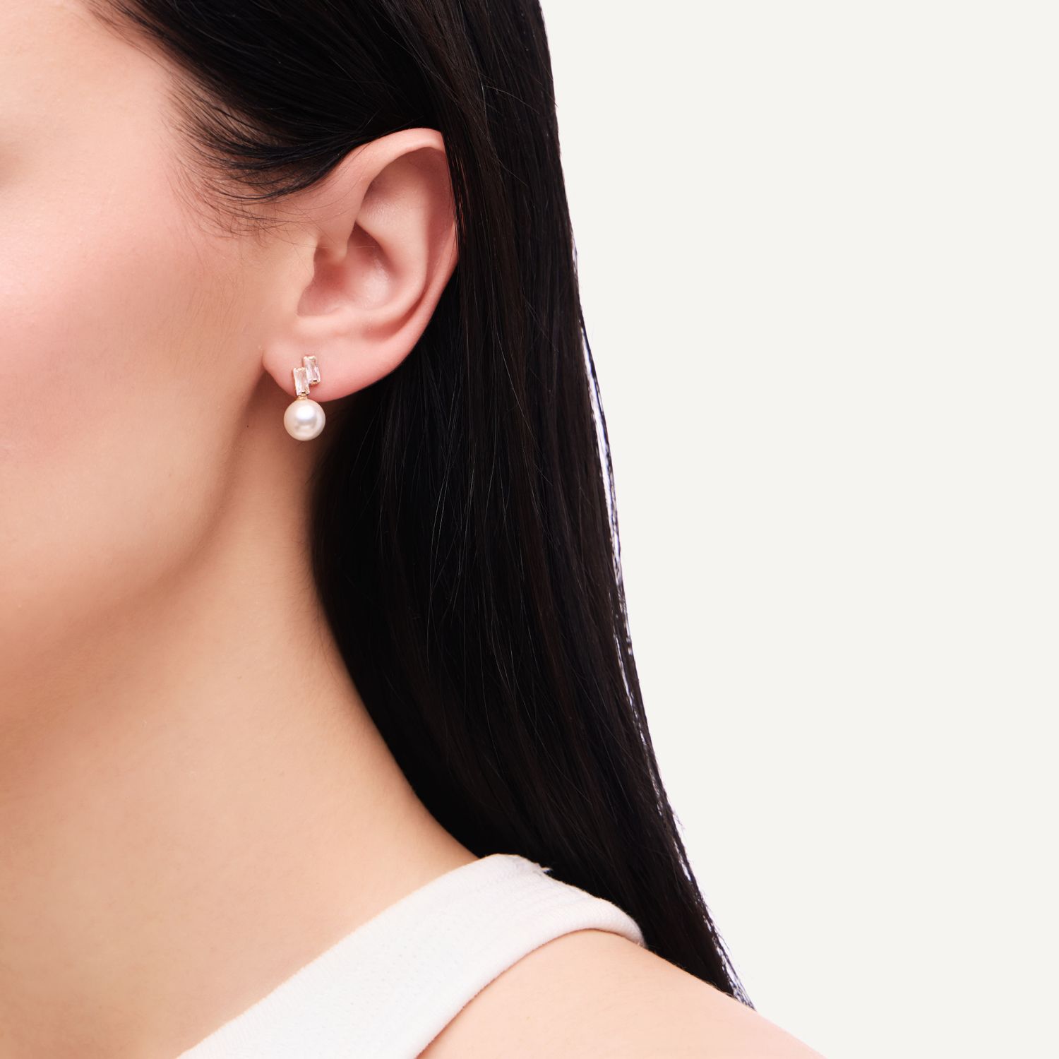 Серьги Serenity Glow Studs - Gold