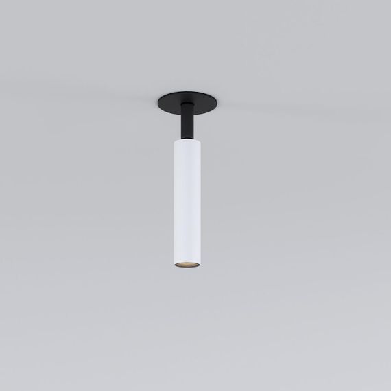 Встраиваемый светодиодный спот Elektrostandard Diffe 25027/Led белый/черный a058216