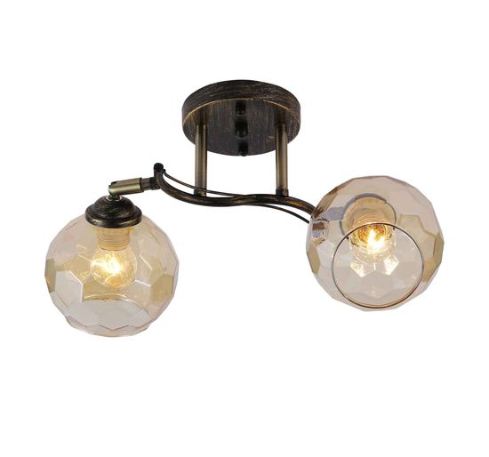 06475/2 BRONZE+BLACK (6) Люстра (RL)