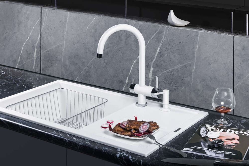 Мойка Omoikiri Sumi 86-BE Tetogranit | Ваниль