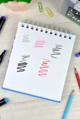 Скетчпад А5 140х200 мм, 60 л, блок - белый офсет 100 г/м², арт. 62456