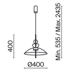 Подвесной светильник Maytoni MOD185PL-L6B3K3