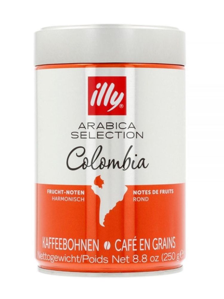 Кофе в зернах ILLY Colombia Колумбия 250 г