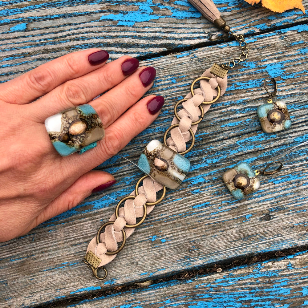 Кольцо Cuerovitro 55