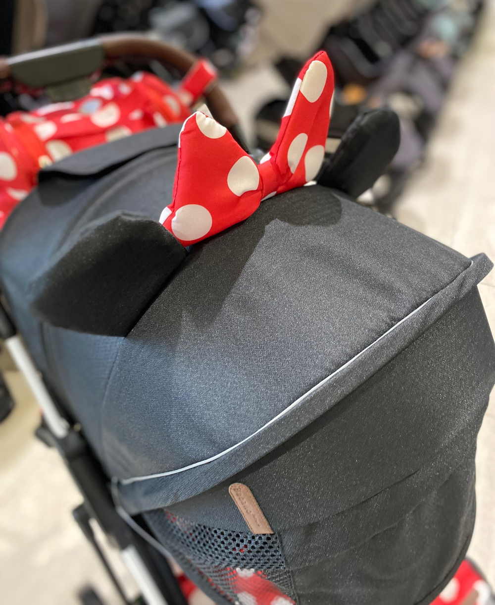 Коляска прогулочная Babalo 2023 Минни маус белая рама