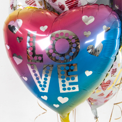 Сердце "Омбре Love"