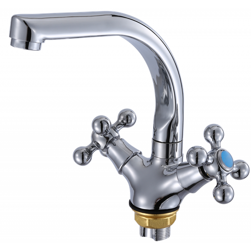 43050 Смеситель для кухни (2 ручный) HANSEN  (10/1шт)