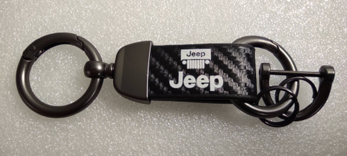 Брелок "Jeep" карбон mini (1 шт.)