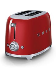 Smeg Тостер на 2 тоста, красный