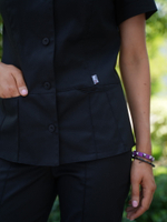 Костюм медицинский женский | Бл-334+Б-110 клеон премиум