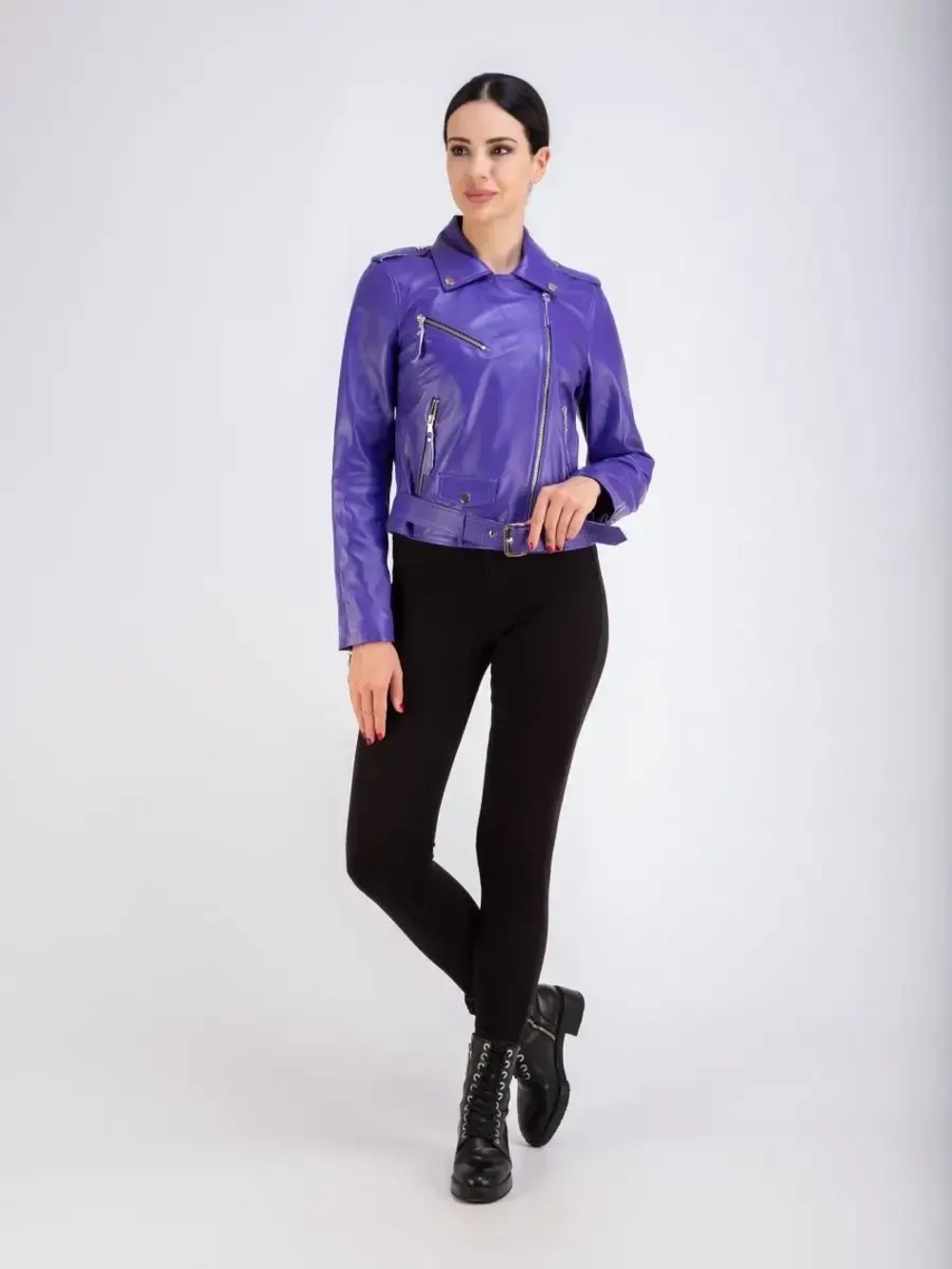 Косуха кожаная из натуральной кожи Турция