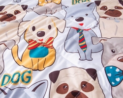 Детское постельное белье 1.5 спальное Sofi De MarkO Собачки