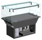 Витрина холодильная встраиваемая ТехноБалт Тикси DROP-IN 650х500х300 мм