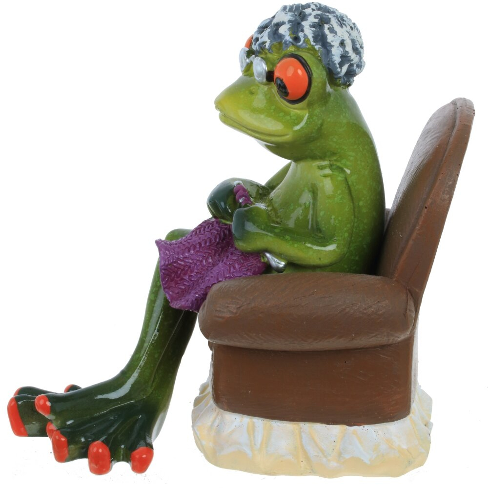Фигурка декоративная Лягушка, в ассортименте