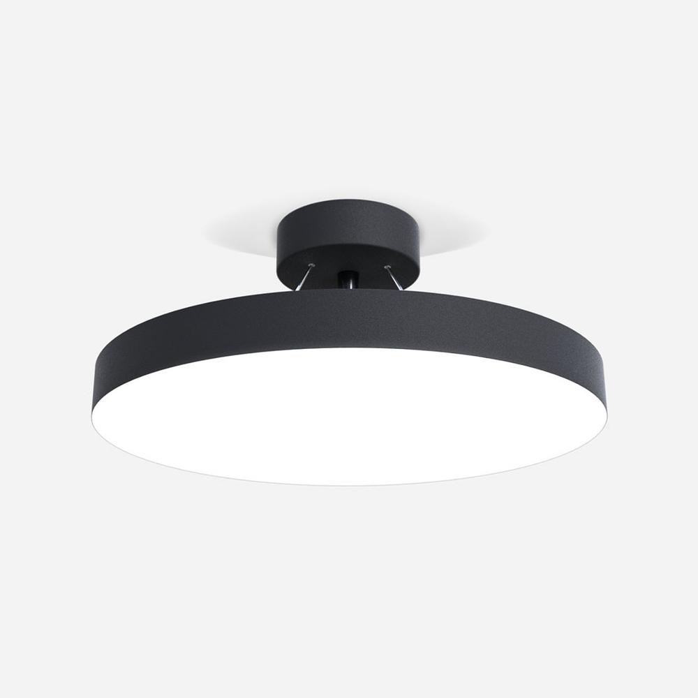 Светильник подвесной круг  AltoLight Rim D500, потолочная чаша в комплекте.