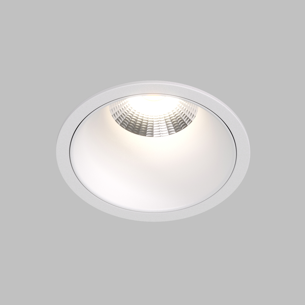 DK4500-WH Встраиваемый светильник, IP 20, 12 Вт, LED 3000, белый, алюминий