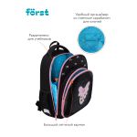 Ранец Först F-Complex "Royal style" в комплекте со сменой передней панелью, 39*28*18 см, 2 отделения, 2 кармана, анатомическая спинка