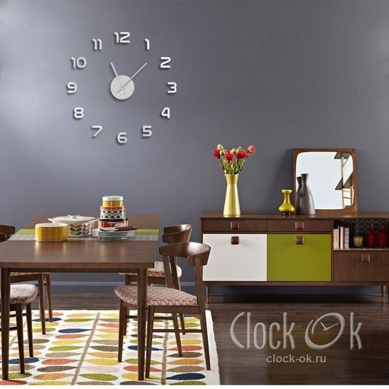 Настенные 3D часы Oracle