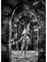 Оловянный солдатик Тамбур мажор испанского гренадерского полка 1806 г.