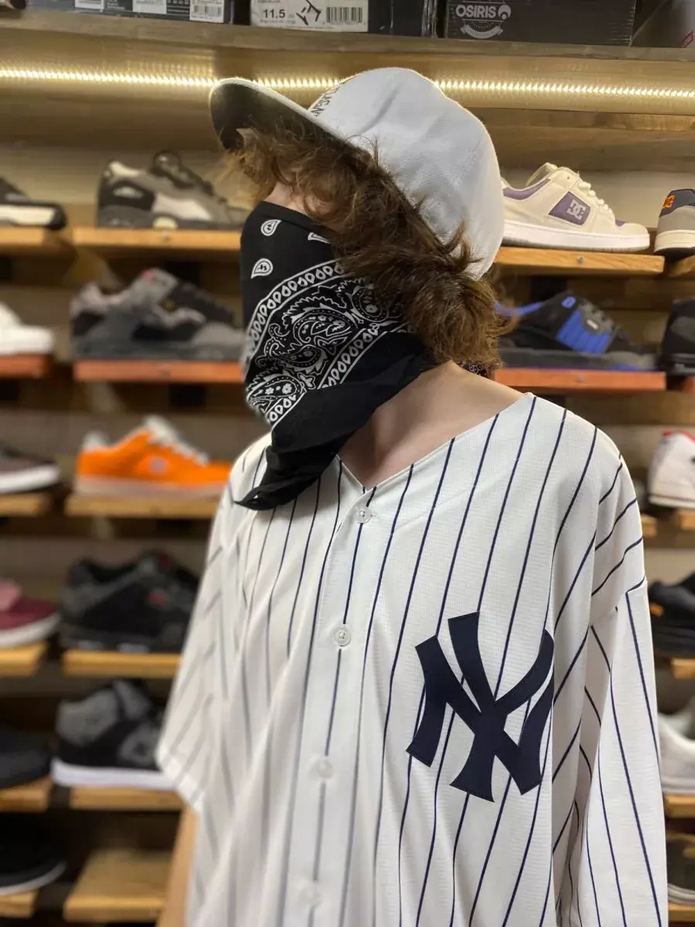 Скейтерская кепка Yankees y2k от Savitar