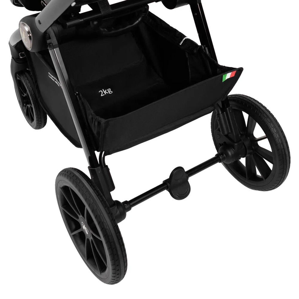 Коляска модульная 3в1 Sweet Baby Black (Black Crossy