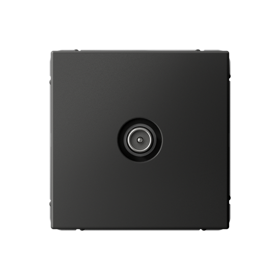 Розетка телевизионная оконечная TV ArtGallery 1дБ механизм базальт SE GAL001491