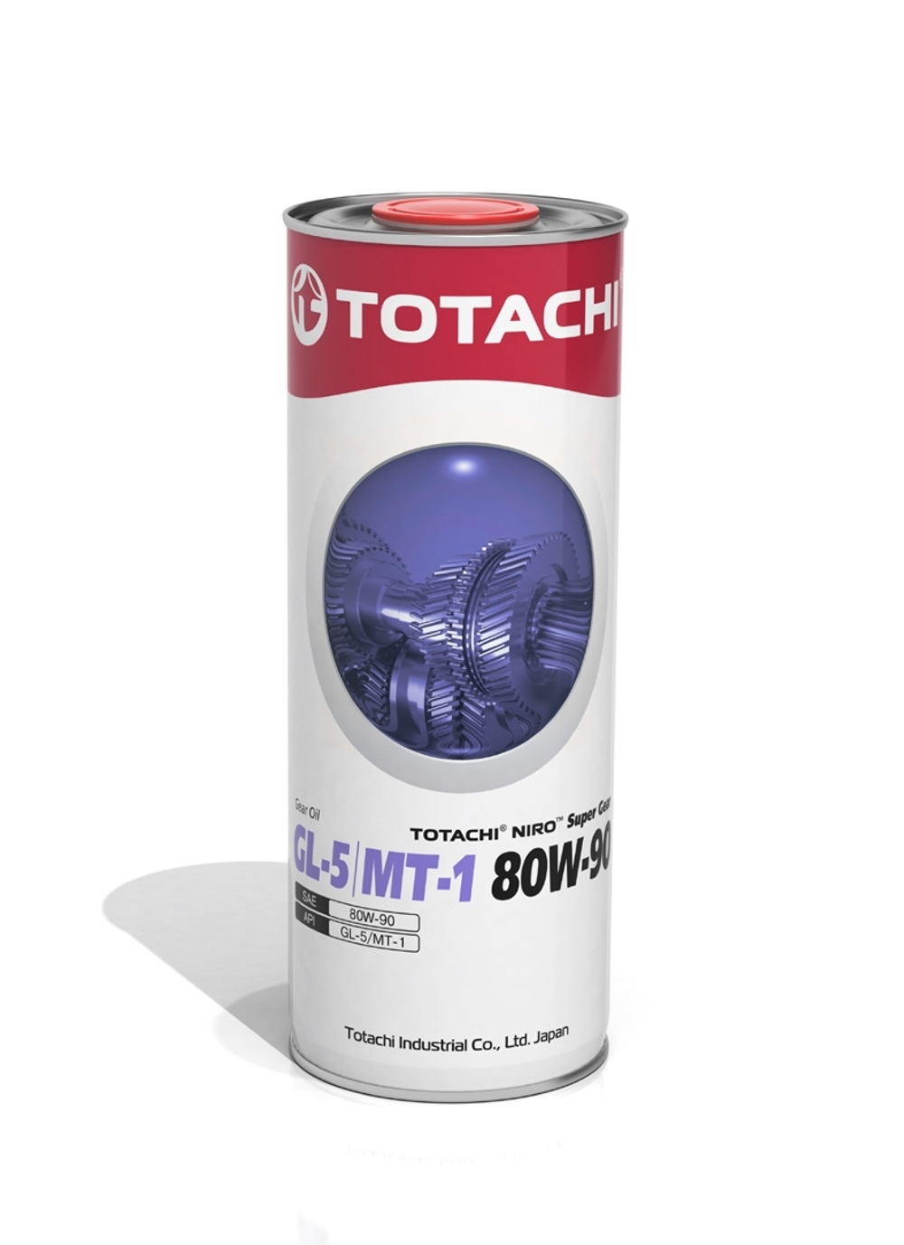 Масло трансмиссионное TOTACHI NIRO Super Gear 80W-90 GL-5/MT-1. 1л