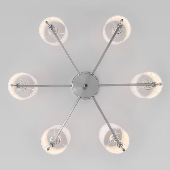 60132/6 / потолочный светильник / хром