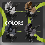 Детская коляска Nuovita Luno 2 в 1 Grigio/Серый