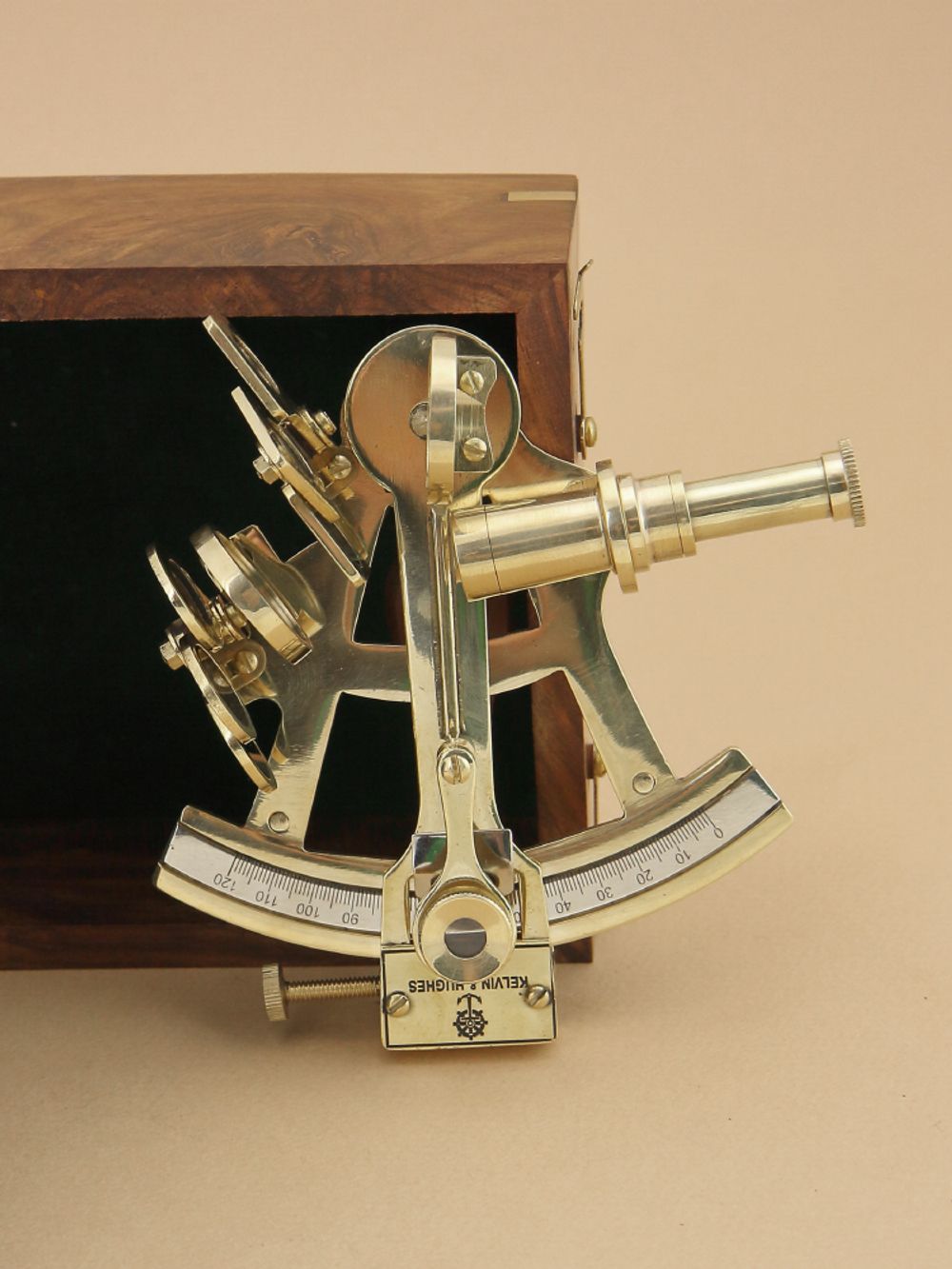Nautical Морской секстант в деревянном футляре