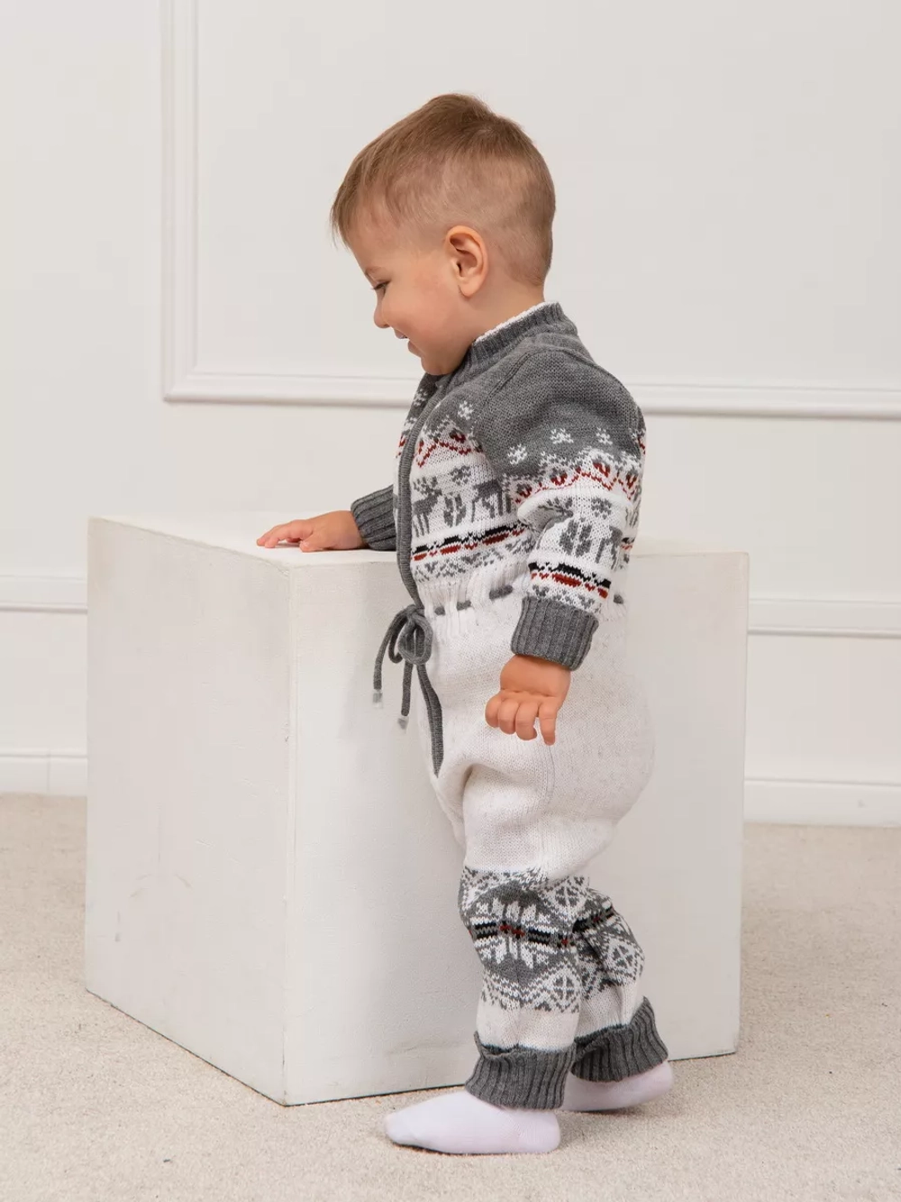 Комбинезон вязаный