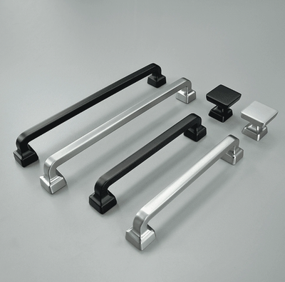 Ручка Vega, С=128, черный матовый, AQ