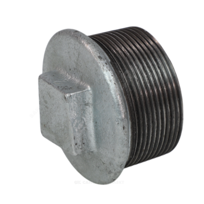 Заглушка чугун оц Ду 40 (1 1/2") НР Fittex PLUS