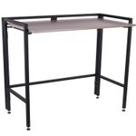 Стол BRABIX "Smart CD-010", 1000х505х795 мм, ЛОФТ, складной, металл/ЛДСП дуб, каркас черный, 641876