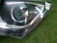 Фара левая Hyundai Santa Fe 3 (2015-2018) галоген