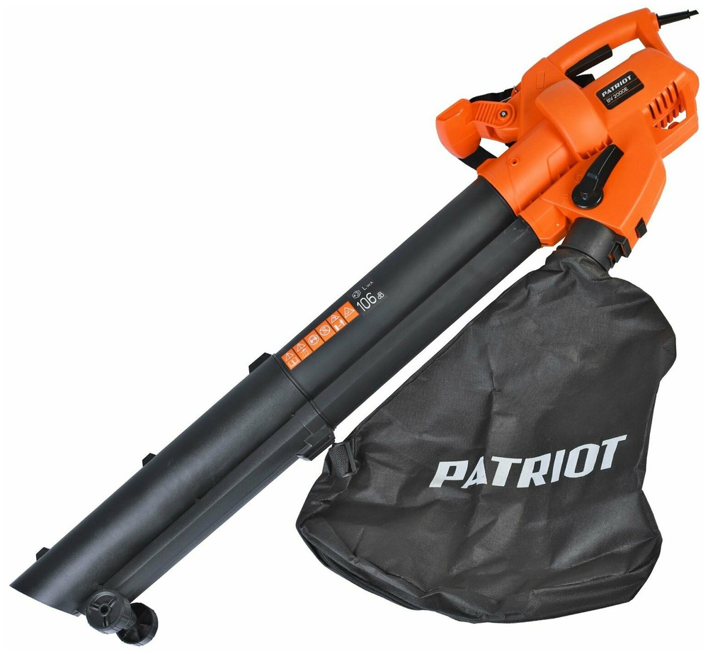 Электрический садовый пылесос PATRIOT BV 2000E, 2000 Вт
